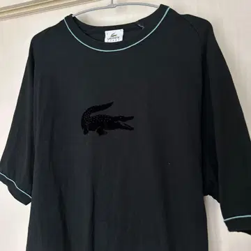 LACOSTE SPORT 티셔츠 블랙
