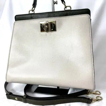 새상품급 FURLA 훌라 1927 숄더백 탑 핸들백 M