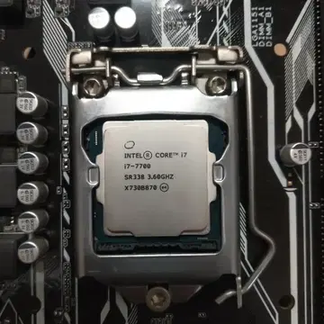 인텔 i7-7700 CPU + ASUS PRIME B250M-K 메인보드 | 브랜드 중고거래