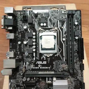 인텔 i7-7700 CPU + ASUS PRIME B250M-K 메인보드 | CPU/메인보드