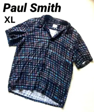 빅 사이즈 XL Paul Smith 폴스미스 네온 전사 셔츠