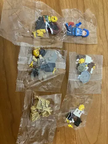 LEGO 호환 미니 피규어 6체 세트