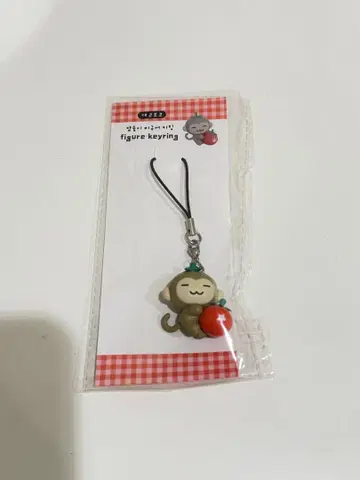 한국 작가 데코보코 야무순이 피규어 스트랩 토마토 2