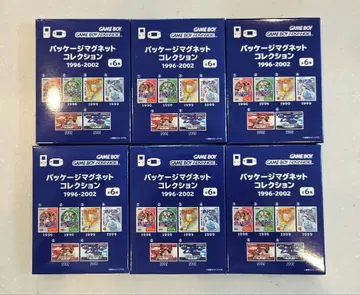 포켓몬스터 패키지 마그넷 컬렉션 1996-2002 6개