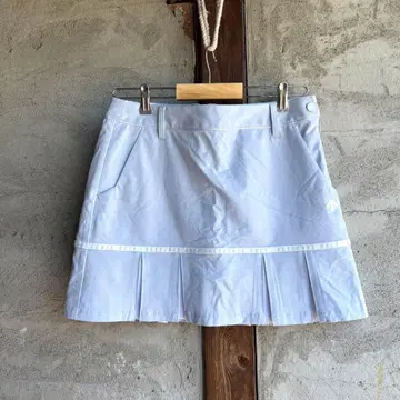 DESCENTE 골프 스커트 스카이블루