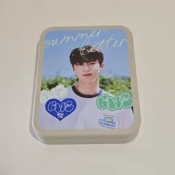 변우석 공식 굿즈 [ EC 한정판 ] 고프렛 TIN 캔 원형 마그넷