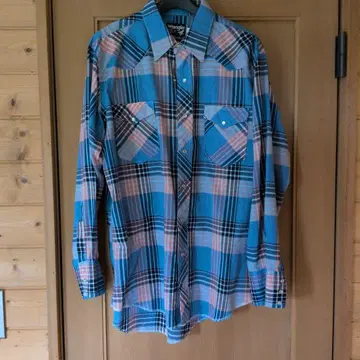 Wrangler 카우보이 컷 80s 긴팔 셔츠