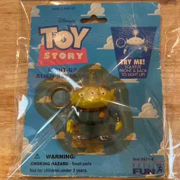 Toy Story 라이트업 키체인 90년대 토이스토리