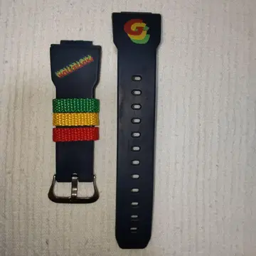 G-SHOCK AW-560J-2 네이비 교환용 벨트 라스타 미사용