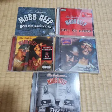 Mobb Deep CD 5장 세트 서양 POP 힙합