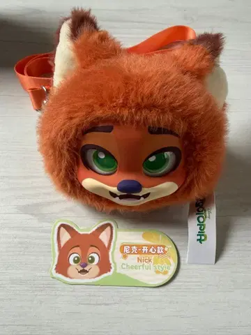 TOP TOY 주토피아 닉 와일드 스마트폰 숄더 닉