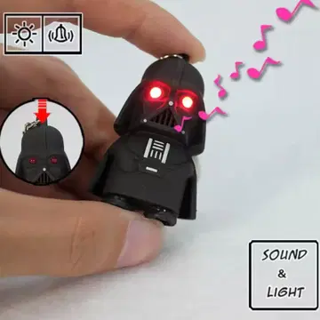 Star Wars 다스 베이더 키링 사운드 & 라이트