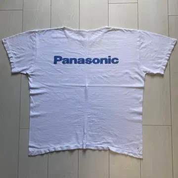 90s 싱글 스티치 화이트 파나소닉 기업 vintage T셔츠