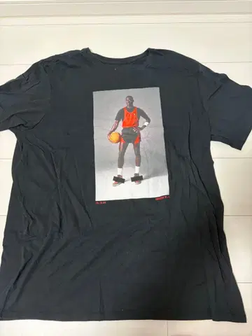 조던 BANNED 티셔츠 블랙 XL