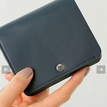 STANDARD SUPPLY 가죽 아코디언 컴팩트 지갑