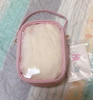 덕질 봉제 인형 파우치 핑크