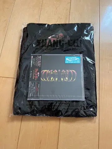 MARVEL 마블 샹치 티셔츠 CD 세트