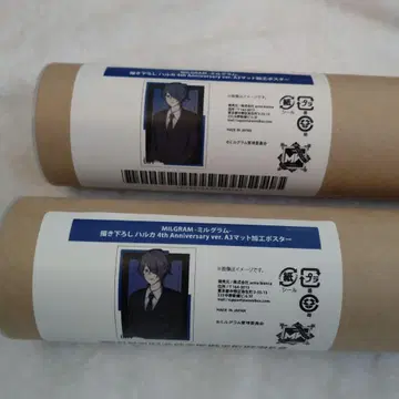 밀그램 복권 하루카 포스터