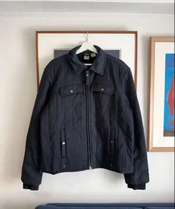 아르마니 ARMANI EXCHANGE 퀼팅 워크 재킷