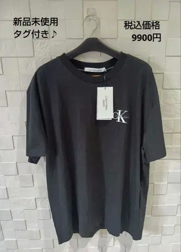 새상품! Calvin Klein Jeans 캘빈클라인 T셔츠 블랙 XL
