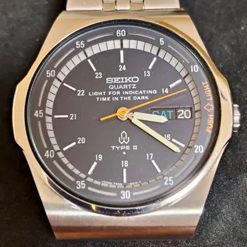 가격 인하 미사용 빈티지 SEIKO TYPE II 라이트