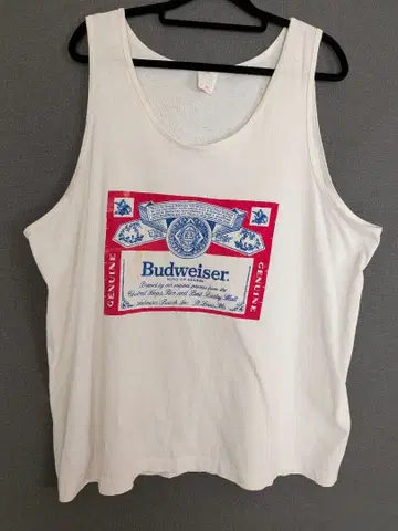 Budweiser 80s~90s 빈티지 탱크탑