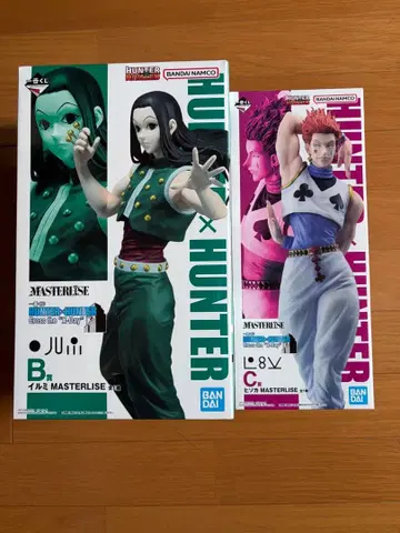 제일복권 HUNTER x HUNTER 이르미 히소카 피규어 세트