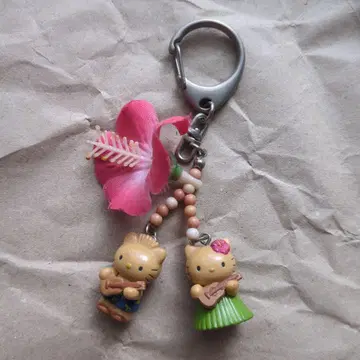Sanrio Hello Kitty 하와이안 키링 초레어