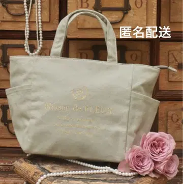 (거의 새상품) Maison de FLEUR 토트백 사이드 포켓 M A4