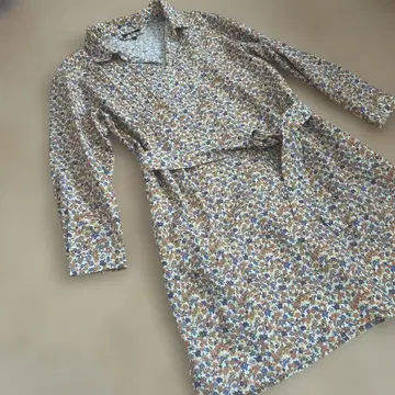 [새상품급] A.P.C. 꽃무늬 셔츠 원피스 34