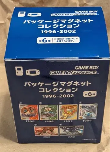 포켓몬 센터 패키지 마그넷 컬렉션 1996-2002 BOX
