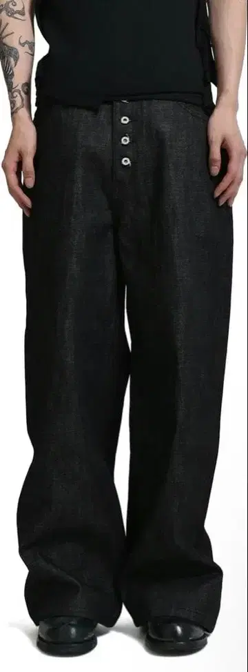 NO/FAITH STUDIOS RAW DENIM LOOSE FIT
