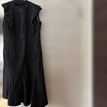 LA JOCOSA 데님 슬리브리스 원피스 40