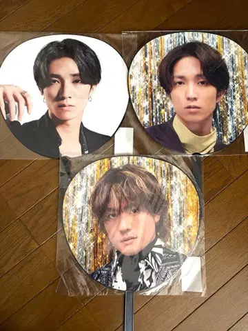 다나카 쥬리 모리모토 신타로 점보 부채 SixTONES