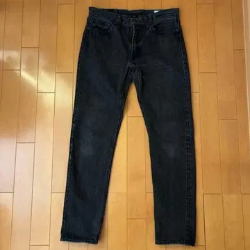 orSlow 107 IVY FIT JEANS 데님 팬츠 블랙 데님