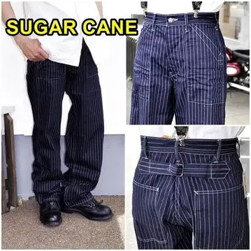 슈가케인 SUGARCANE 워배시 데님 셔츠 40786 34