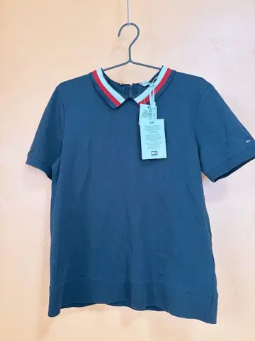 Tommy Hilfiger 네이비 피케 셔츠