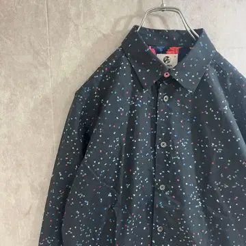 PS Paul Smith 폴스미스 올 패턴 긴팔 셔츠 M 일본제