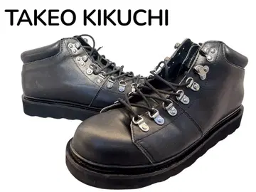 새상품급 TAKEO KIKUCHI 사이드 지퍼 부츠 워크 부츠 25.5