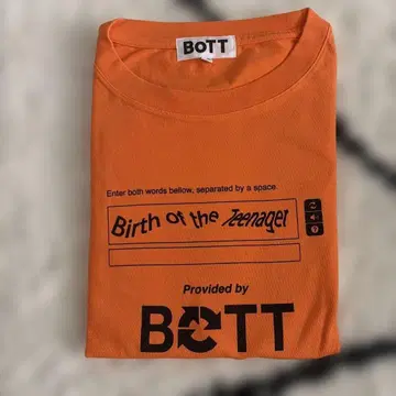 BoTT Birth of the Teenager 티셔츠 XXL