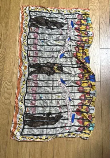 츠모리치사토 스카프 실크