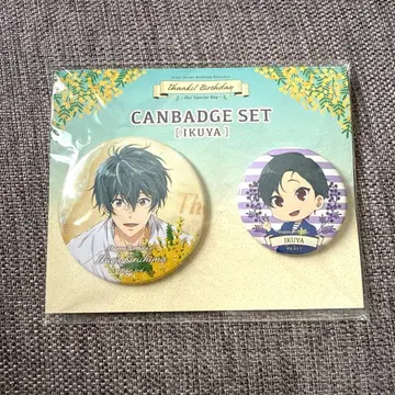 Free! Thanks! birthday 캔뱃지 키리시마 이쿠야