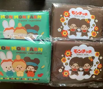 몬치치 2종 x 2세트 접이식 수납 박스 4개 세트