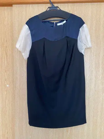 3.1 필립림 반팔 원피스 네이비 사이즈 2