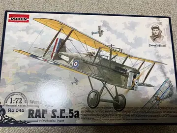 RAF S.E.5a 복엽기 프라모델