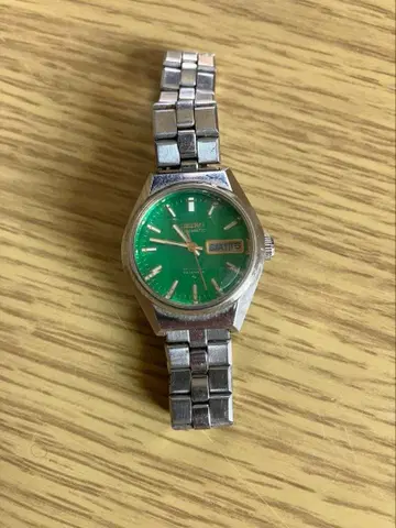 SEIKO Automatic 23 JEWELS 그린 다이얼