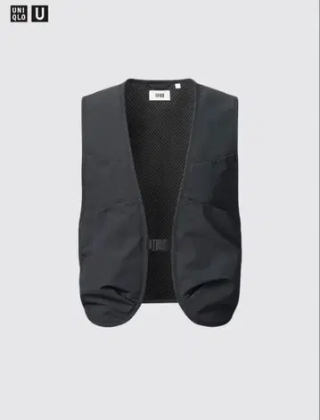 [ 미사용 새상품 ] Uniqlo U 유틸리티 베스트 L 블랙