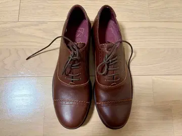 [ 새상품 미사용 ] CAMPER 가죽 레이스업 슈즈 브라운