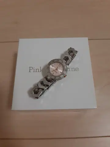 Pinky&Dianne 손목시계 메탈 벨트 핑크