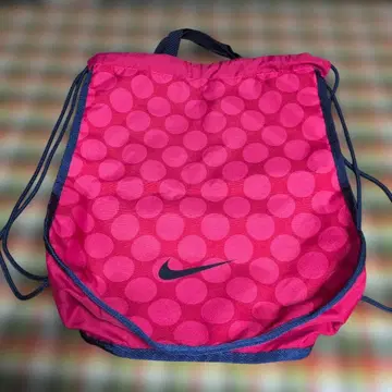 NIKE 나이키 냅색 헬스장 백 도트 핑크
